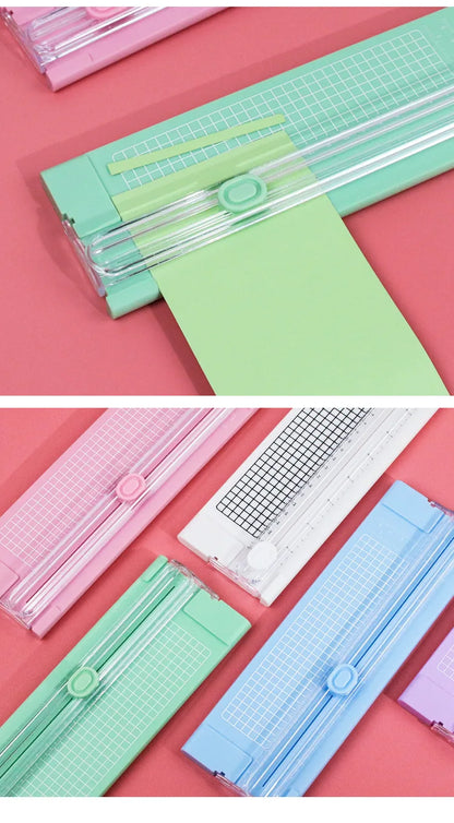 Massicot A4 de précision – Coupe-papier pour loisirs créatifs, cartes, photos, scrapbooking et projets de bureau