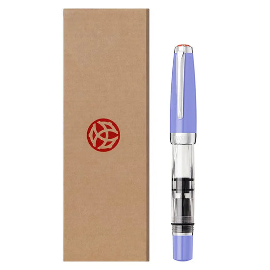 Set de pluma estilográfica TWSBI Diamond 580 Mini Lavanda Púrpura – Edición Limitada con caja de tinta de regalo, pluma de escritura premium para diario, caligrafía, negocios y colección de papelería