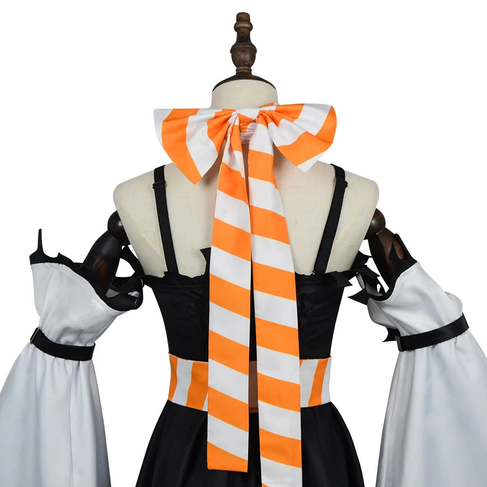 Comic & Anime Ghost Amor Amor Cosplay Costume | Game & Anime Exhibition Outfit | Comic Con Cosplay Suit