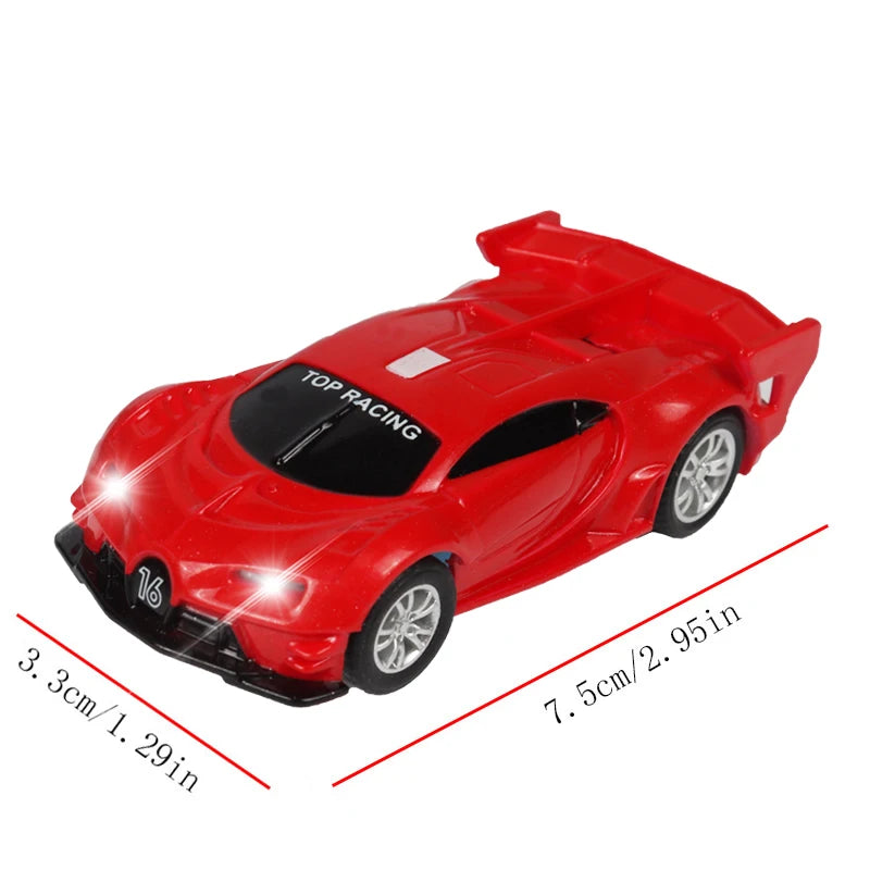 Voiture de slot analogique 1:64 pour Carrera GO et Scalextric – Voiture de course électrique à grande vitesse, véhicule jouet de piste de course de police