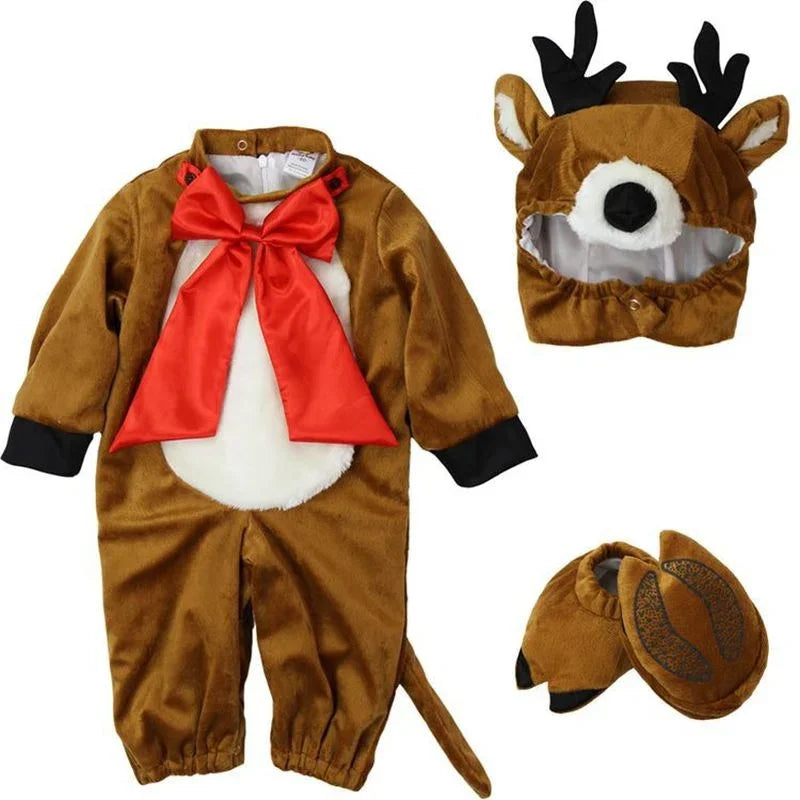 Kids Animal Halloween Costume – Baby & Toddler Fancy Dress Cosplay Outfit for Boys & Girls, Horse, Shark, Bear, Giraffe & Spider