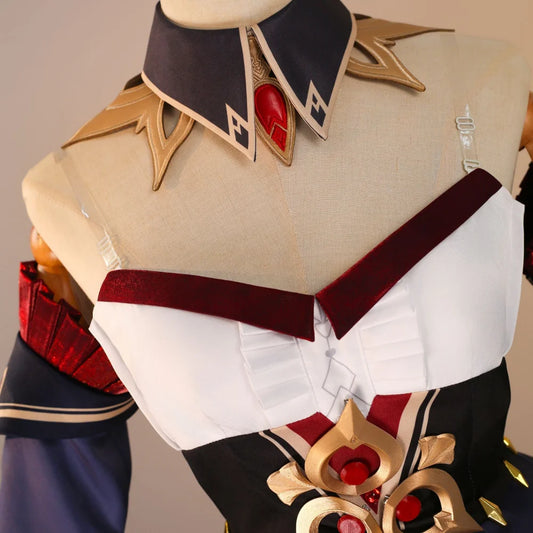 Disfraz de Cosplay de Sandrone – Conjunto de Uniforme de Genshin Impact con Peluca | Atuendo de Carnaval y Mascarada para Mujer