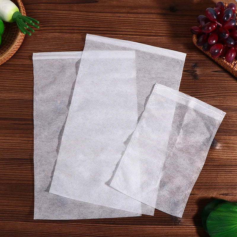 50 sacs de protection pour fruits de vigne – Filets de protection anti-oiseaux pour raisins, plantes de jardin, contrôle des nuisibles, protection des arbres fruitiers et fournitures de jardinage agricole