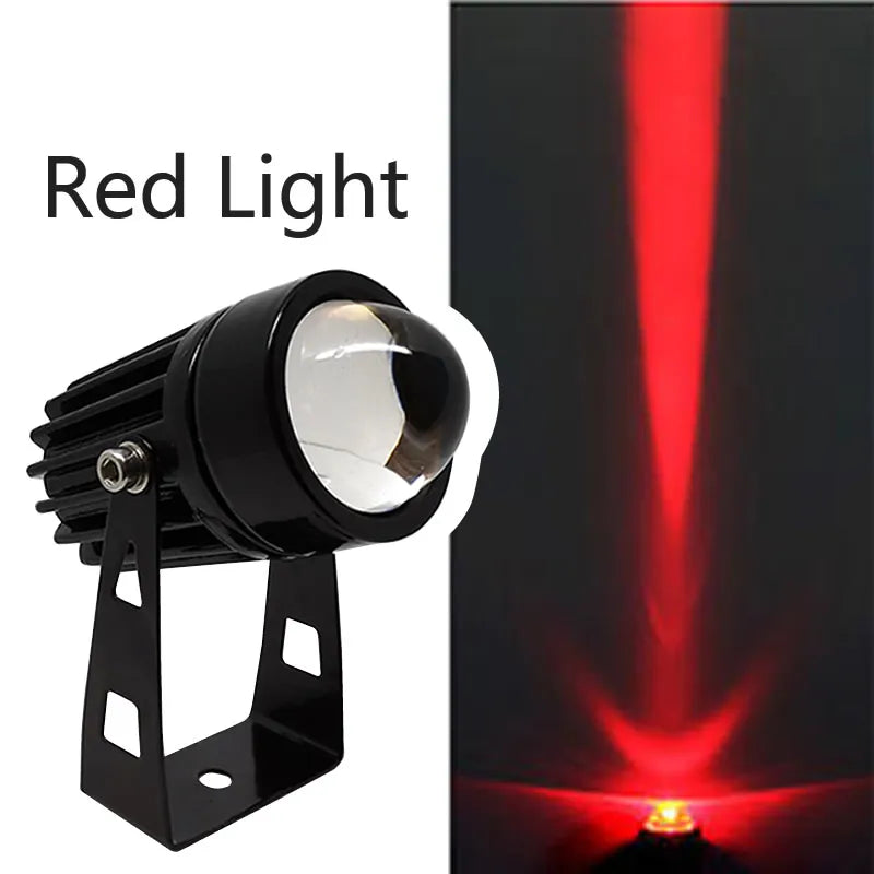 Outdoor LED Wall Spotlight 5W/9W/12W – RGB Waterproof Landscape Light with Remote Control, 110V/220V Home Garden Lighting