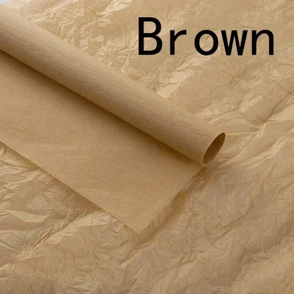10 Uds. Papel de seda de 50 × 66 cm para envolver ramos de flores para floristas, regalos, bodas, cumpleaños y manualidades DIY