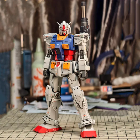 GTO HG 1/144 RX-78-2 Assembly Model Kit – Yuan Zu Tmech Mecha Action Figure, DIY Puzzle Toy, Collectible Desktop Ornament & Gift for Boys