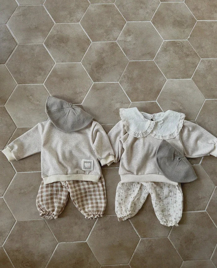 Pantalones de Bebé de Algodón Orgánico – Pantalones Suaves de Muselina Estampados para Recién Nacidos y Niños Pequeños, Parte de Abajo Informal y Adorable para Usar en Primavera, Verano, Otoño e Invierno
