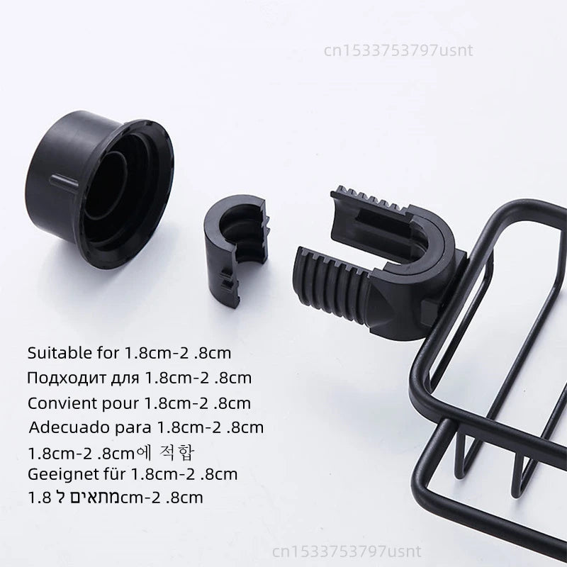 Aluminum Sink Caddy Sponge Holder Faucet Storage Rack Soap Drain Organizer for Kitchen & Bathroom