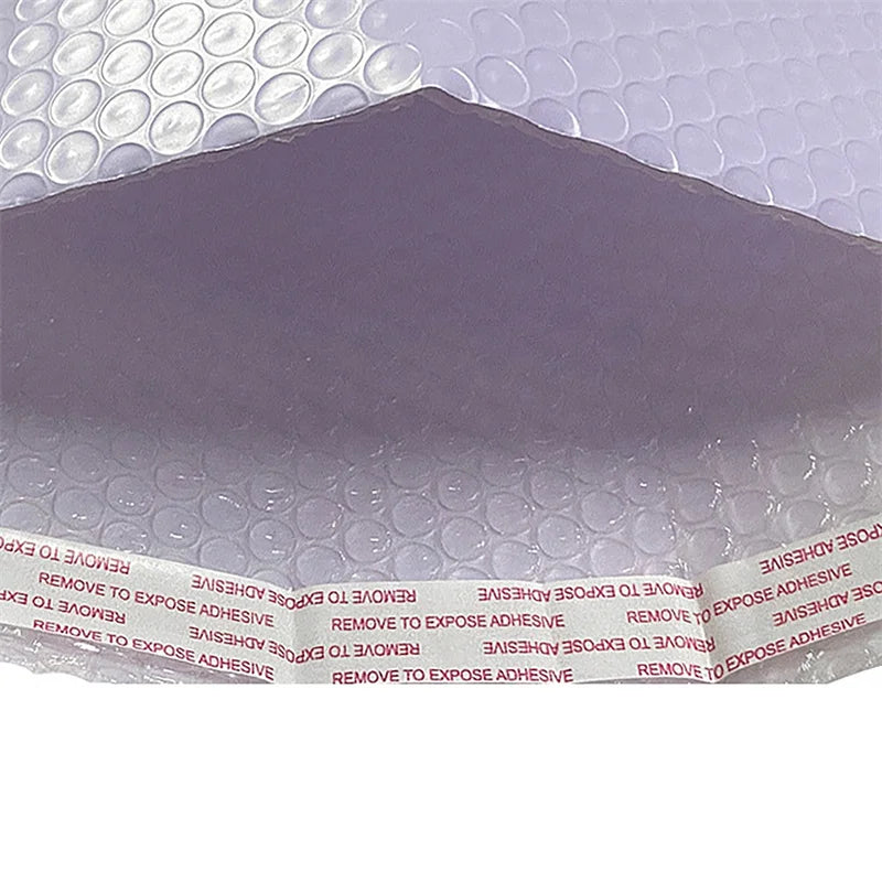 Lot de 50 enveloppes à bulles violettes – Enveloppes matelassées auto-adhésives pour un emballage, un envoi et des commandes e-commerce sécurisés