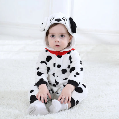 Nemo Baby Romper Onesie – Cute Hooded Cartoon Pajamas & Cosplay Costume for Newborn Boys & Girls