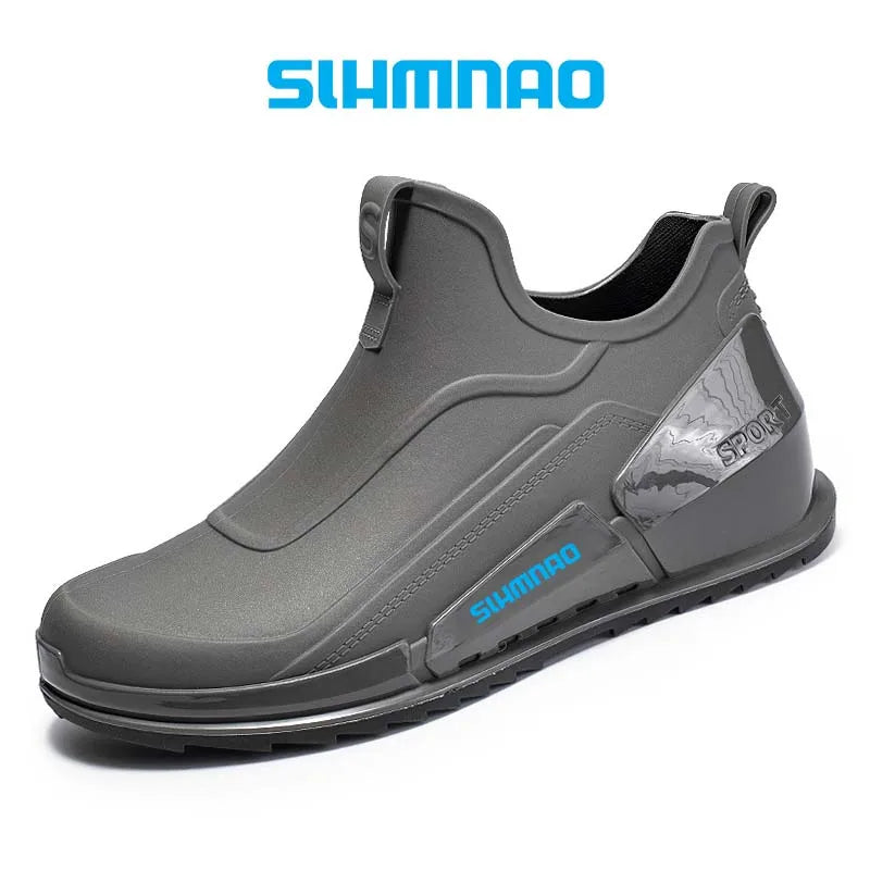 2025 Waterproof Outdoor Fishing Shoes – Lightweight Anti-Slip Rubber Sports Shoes for Hunting, Cycling & Outdoor Activities