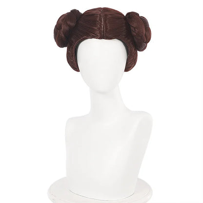 Leia Cosplay Costume – Fantasy Princess Dress for Women (Halloween/Carnival Party Outfit, Disguise Suit)