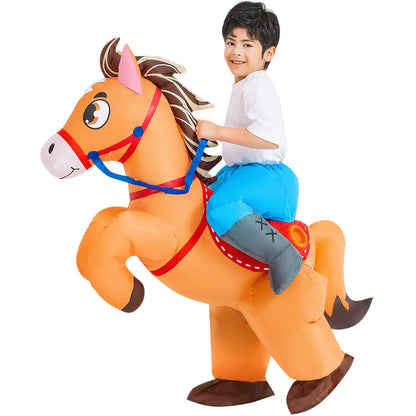 Kids’ Dinosaur Inflatable Costume – Fun Cosplay Party Outfit for Boys & Girls, Halloween, Christmas, Purim & Dress-Up Events