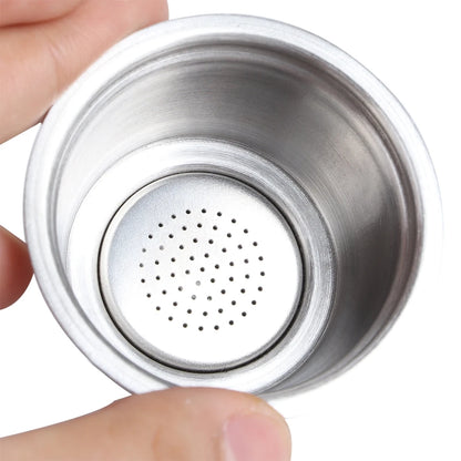 Capsule de Café Réutilisable en Acier Inoxydable – Dosette de Café Rechargeable Compatible avec les Machines à Café Dolce Gusto, Accessoire Écologique pour Machine à Café pour le Brassage à Domicile