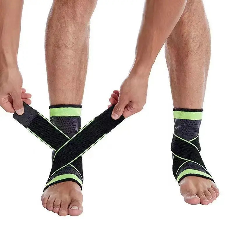 Tobillera de soporte ajustable – Correa de nailon de compresión para proteger el tobillo en running, fútbol, baloncesto, gimnasio y entrenamiento deportivo