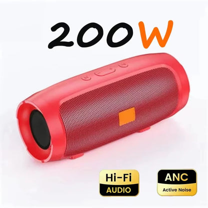 Lenovo TF USB FM Bluetooth 5.4 Speaker – Portable Wireless Stereo Speaker with Dual Drivers, Subwoofer & Voice Broadcast