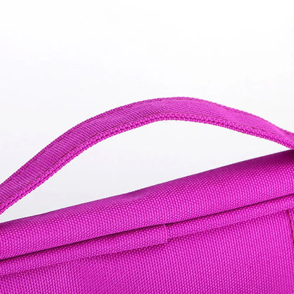 A4 Zipper Portfolio Folder – Travel Conference Document Case & Multifunction File Organizer Bag
