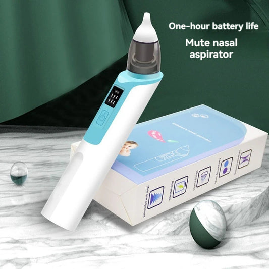 Aspirateur nasal électrique rechargeable pour bébé 2026 – Nettoyeur de nez doux pour nouveau-né avec aspiration réglable pour soulager la congestion infantile