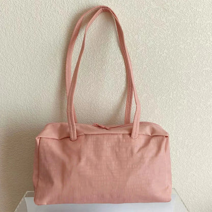 Bolso de hombro tipo tote de nailon de gran capacidad para mujer – Bolso de mano de diseñador de lujo, ligero y versátil para el trabajo, viajes, compras y uso diario a la moda