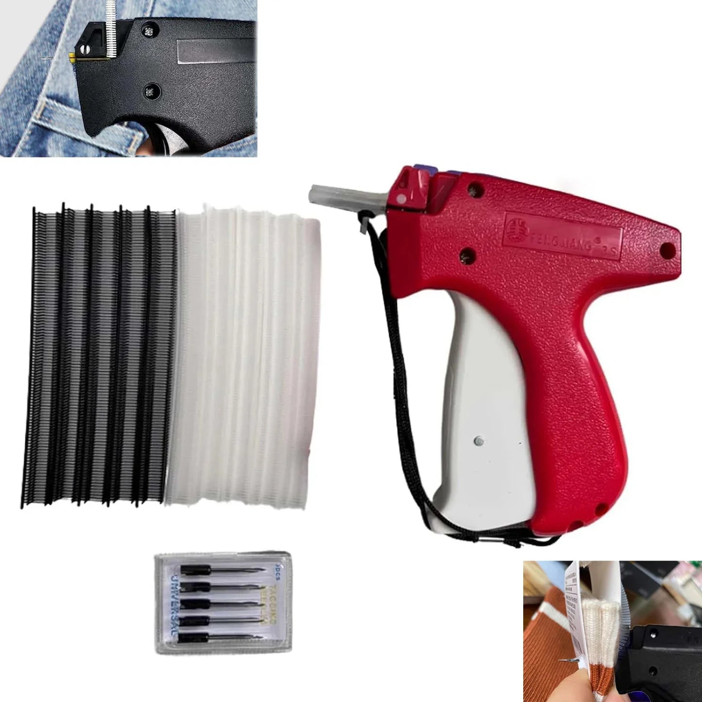Mini Stitch Gun for Clothing Repair – Micro Stitch Tagging Gun, Quick Hemming Tool for Sewing, Quilting, Fabric Fixing & DIY Garment Alterations