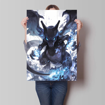 Pokémon Umbreon Canvas Wall Art – Stylish High Quality Decorative Painting for Home (Multiple Sizes)