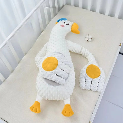 Oreiller de sommeil électrique pour bébé avec télécommande – Oreiller apaisant en forme de main et poupée tapotante pour le confort du sommeil des nouveau-nés