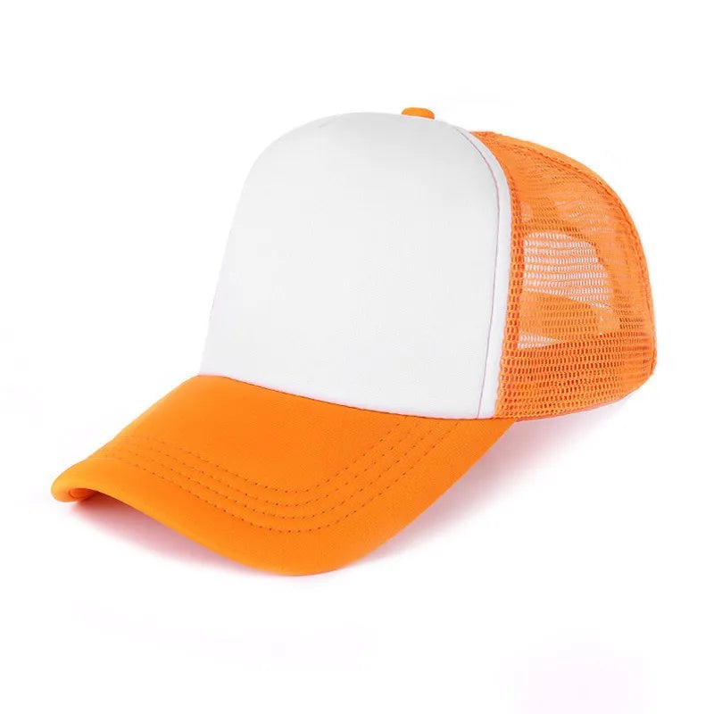 Gorra Trucker de Malla de 5 Paneles con Logotipo Personalizado – Gorra de Béisbol Ajustable para Hombres y Mujeres, Equipos Deportivos y Uso al Aire Libre en Verano