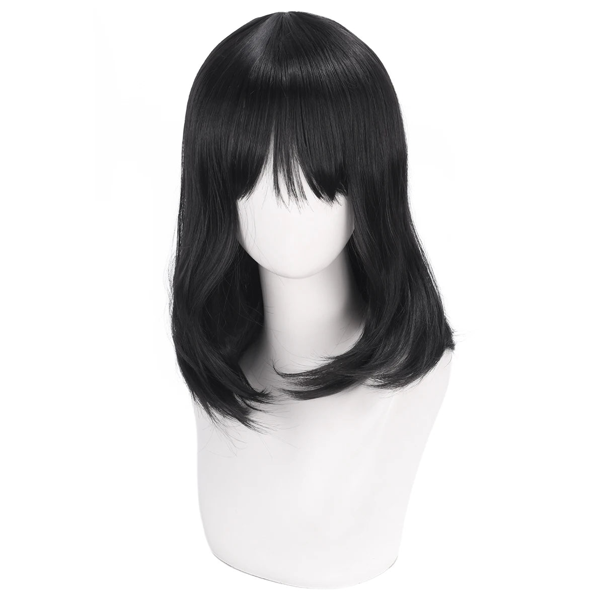 Cosplay Wig – Black Pear Blossom Style Inspired by Qiao Ling (Synthetic Fiber Anime Character Wig)