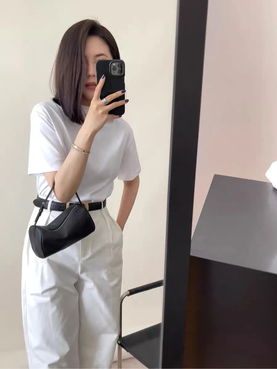 Bolso bandolera retro de cuero dividido de los 90 para mujer – Mini bolso de hombro de lujo 2026, bolso de moda de gamuza de piel de vaca suave con correa de un solo hombro para estilo casual y vintage