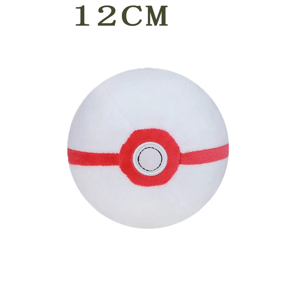 Pokémon Pokéball Plush Keychain – Master Ball, Ultra Ball, Premier Ball & Strange Ball Soft Anime Stuffed Toy Bag Ornament Gift