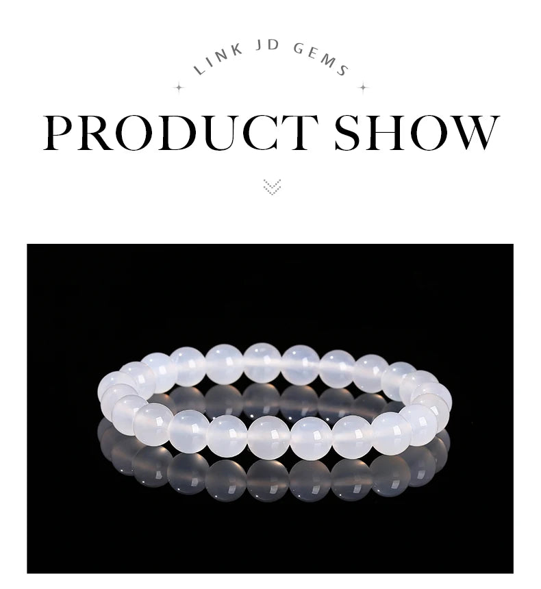 Natural Stone Beaded Bracelet – Obsidian, Fluorite, Quartz & Jasper Crystal Stretch Bracelet for Men & Women | Yoga Healing Jewelry