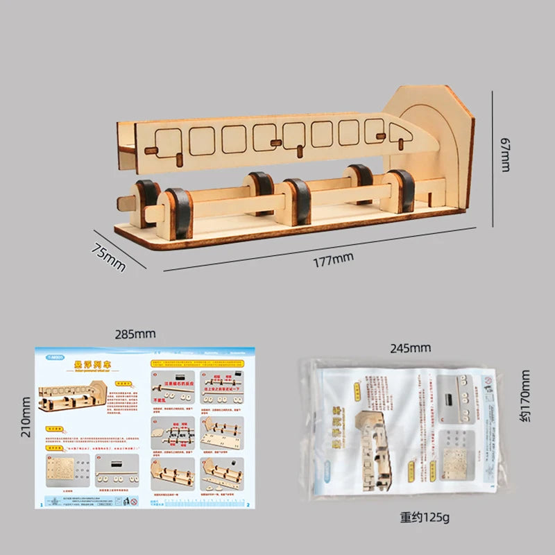 Kit d'expériences scientifiques à faire soi-même pour enfants – Jouet éducatif STEM, ensemble d'apprentissage scientifique pratique, projet artisanal d'assemblage technologique pour étudiants, cadeau d'apprentissage créatif