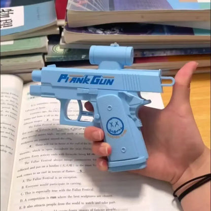 Pistolet à eau double face – Jouet de farce d'été amusant, mini pistolet à eau tactique pour enfants et adultes, batailles aquatiques à la piscine et à la plage