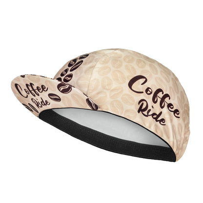 SweetMatt Retro Cycling Cap – Cartoon Beer, Coffee & Ice Cream Print Quick-Dry Polyester Sports Hat for Summer Bike Riding