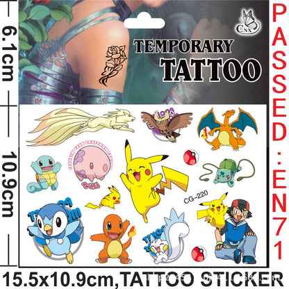 Pokémon Birthday Party Decorations – Huge Charizard & Pikachu Aluminum Foil Balloons for Kids Party Supplies & Guest Gifts