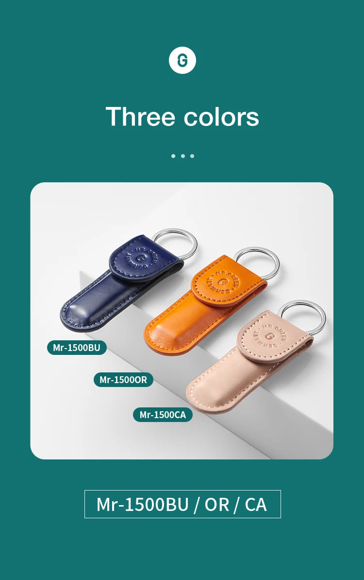 MR.GREEN Ultra-Thin Foldable Stainless Steel Nail Clipper – Portable Travel Fingernail Cutter & Manicure Tool