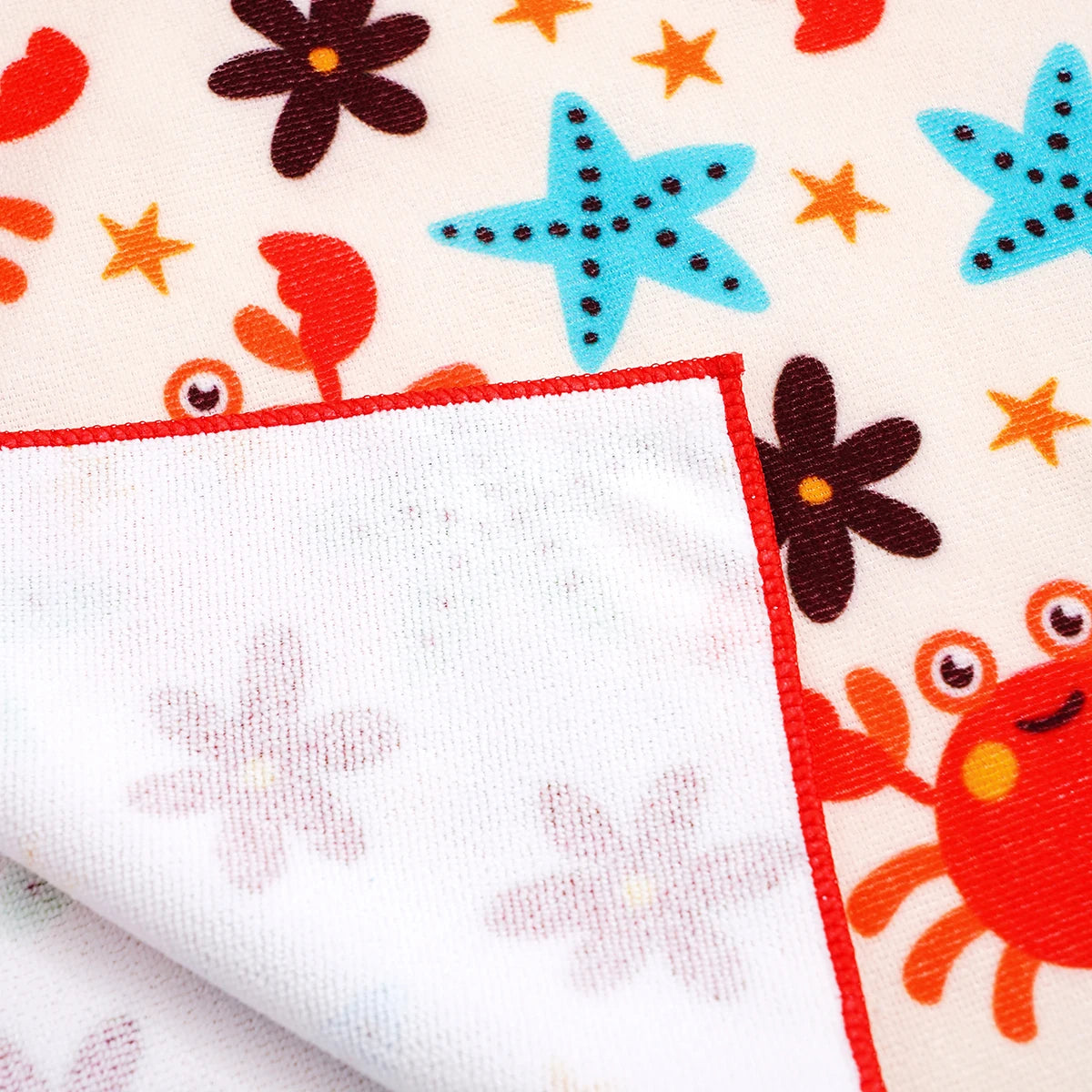 Happyflute Baby Hooded Towel – Ultra Soft Microfiber Quick Dry Bath Towel for Infants, Toddlers & Kids