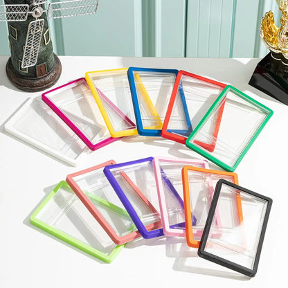 Étui de protection pour cartes graduées 35PT – Housse à bordure antichoc en TPU souple dégradé pour présentoirs de cartes Pokémon, de sport et à collectionner