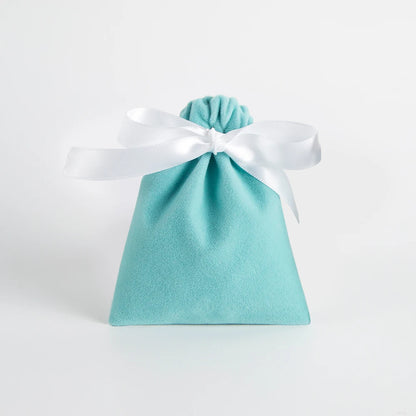 10 Bolsas de Terciopelo con Cordón – Bolsitas de Regalo con Cinta 10x12cm para Empaque de Joyas, Recuerdos de Boda, Almacenamiento de Viaje y Dulces