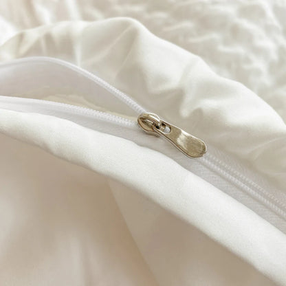 Juego de ropa de cama de 3 piezas de encaje coreano Seersucker – Juego de funda nórdica y fundas de almohada para dormitorio y habitación de invitados