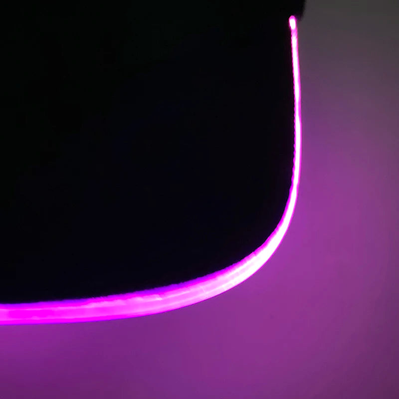 LED Light-Up Baseball Cap – Flashing Glow Hat for Raves, Festivals, Parties & Club Wear