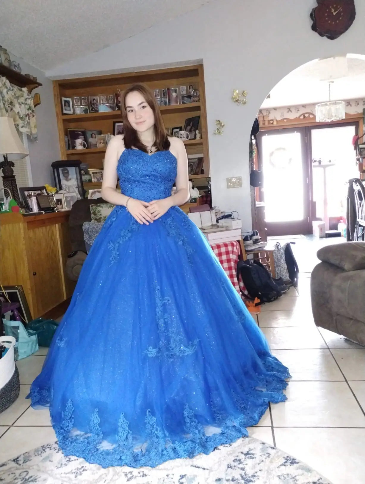 Enagua de boda de crinolina de 6 aros – Enagua larga blanca para vestido de baile, capa de soporte de falda de medio deslizamiento para vestido de novia, accesorios de boda para vestidos de princesa y vestidos formales