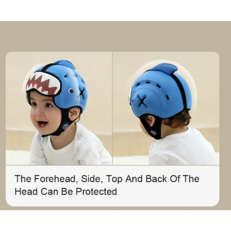 Baby Head Protection Helmet Soft Anti-Fall Safety Hat for Crawling & Walking Toddlers