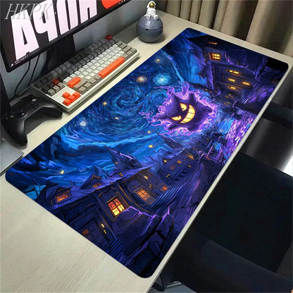 Gengar Gaming Mouse Pad – Large Extended Desk Mat with LockEdge Design for Keyboard & Computer Setup
