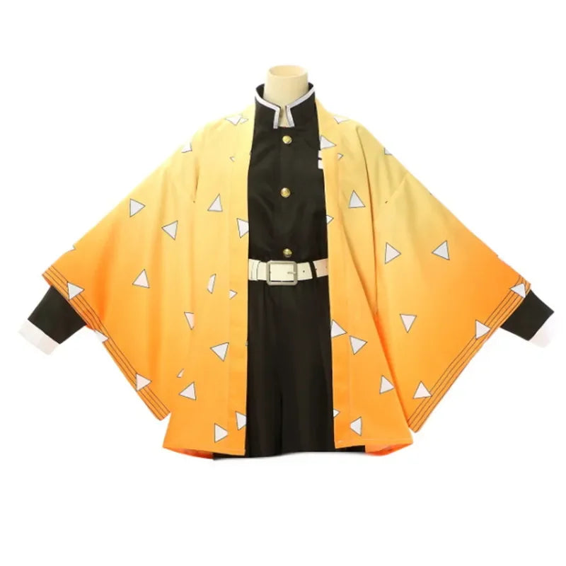 Demon Slayer Anime Cosplay Kimono Costume – Tanjiro, Nezuko, Rengoku, Zenitsu, Shinobu
