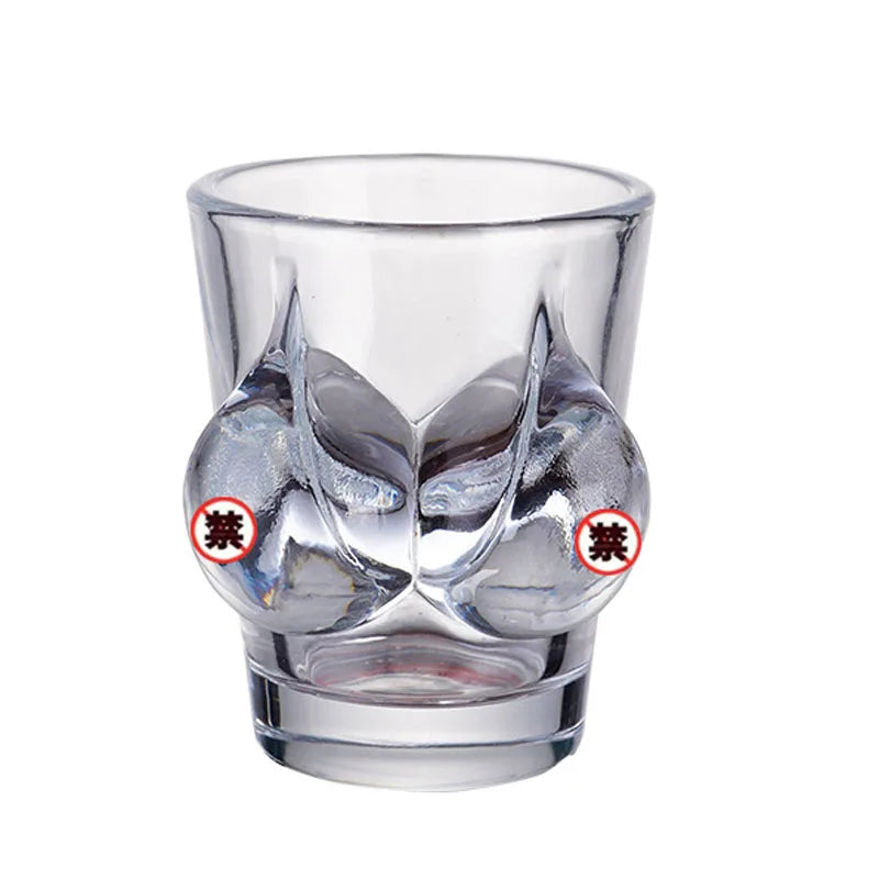 Bikini-Shaped Shot Glass, Sexy Body Vodka Liquor Cup, Novelty Bar Drinkware, Funny Party Drinking Glass for Celebrations and Gifts
