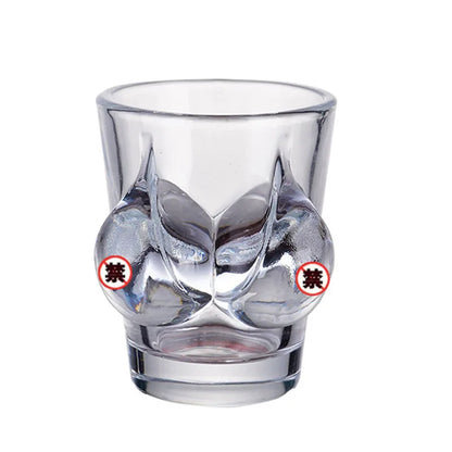 Bikini-Shaped Shot Glass, Sexy Body Vodka Liquor Cup, Novelty Bar Drinkware, Funny Party Drinking Glass for Celebrations and Gifts
