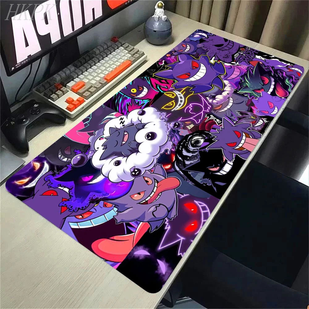 Gengar Gaming Mouse Pad – Large Extended Desk Mat with LockEdge Design for Keyboard & Computer Setup