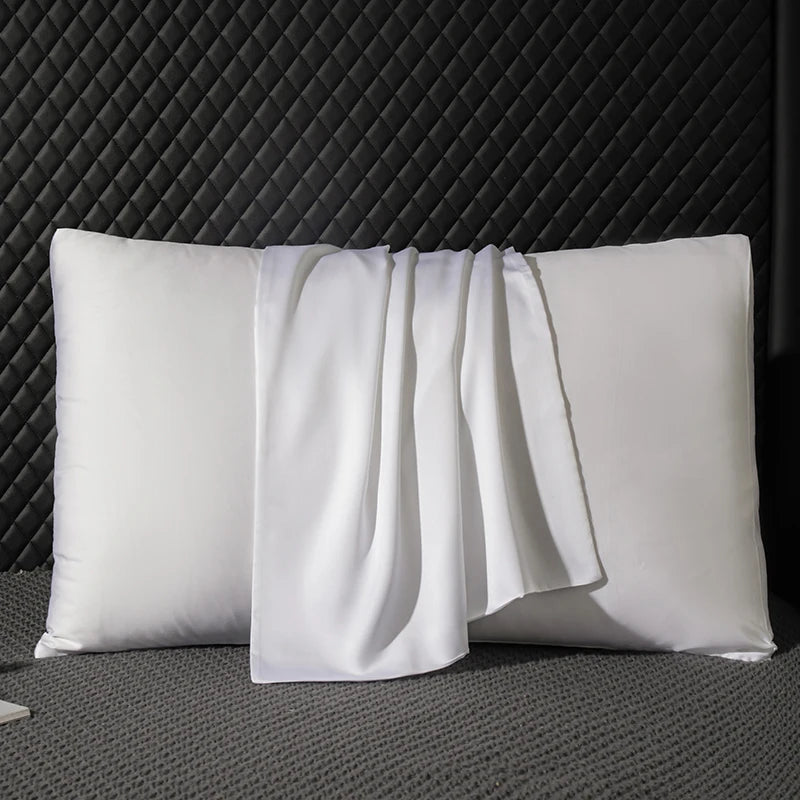 Funda de almohada de seda de morera 100 % real – Lujosa funda de almohada de seda para cabello y piel con cremallera oculta