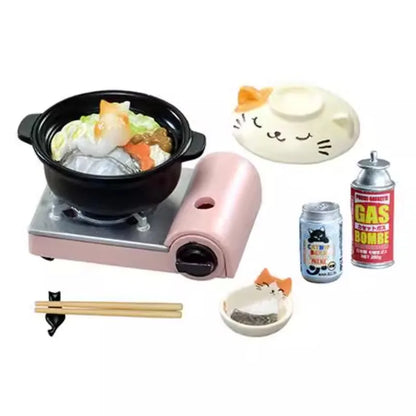 Rement My Daily Life with Cats – Scène miniature Boîte mystère – Figurines de collection simulation mignonne, Décoration de bureau et Cadeau d'anniversaire